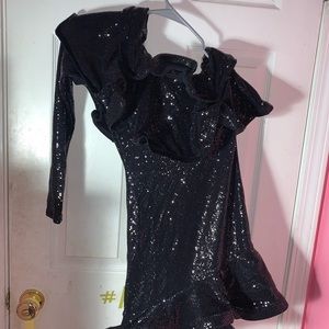 Throwin' Shade Ruffle Dress